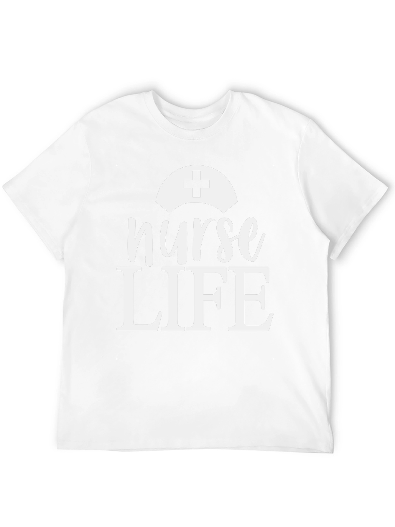 Nurse Life Graphic T-Shirt - Black Cotton Tee
