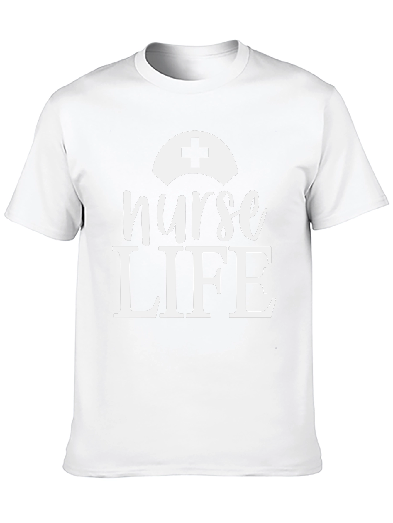 Nurse Life Graphic T-Shirt - Black Cotton Tee