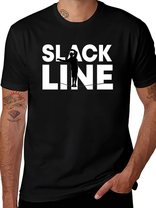 Slackline T-Shirt - Balance & Adventure