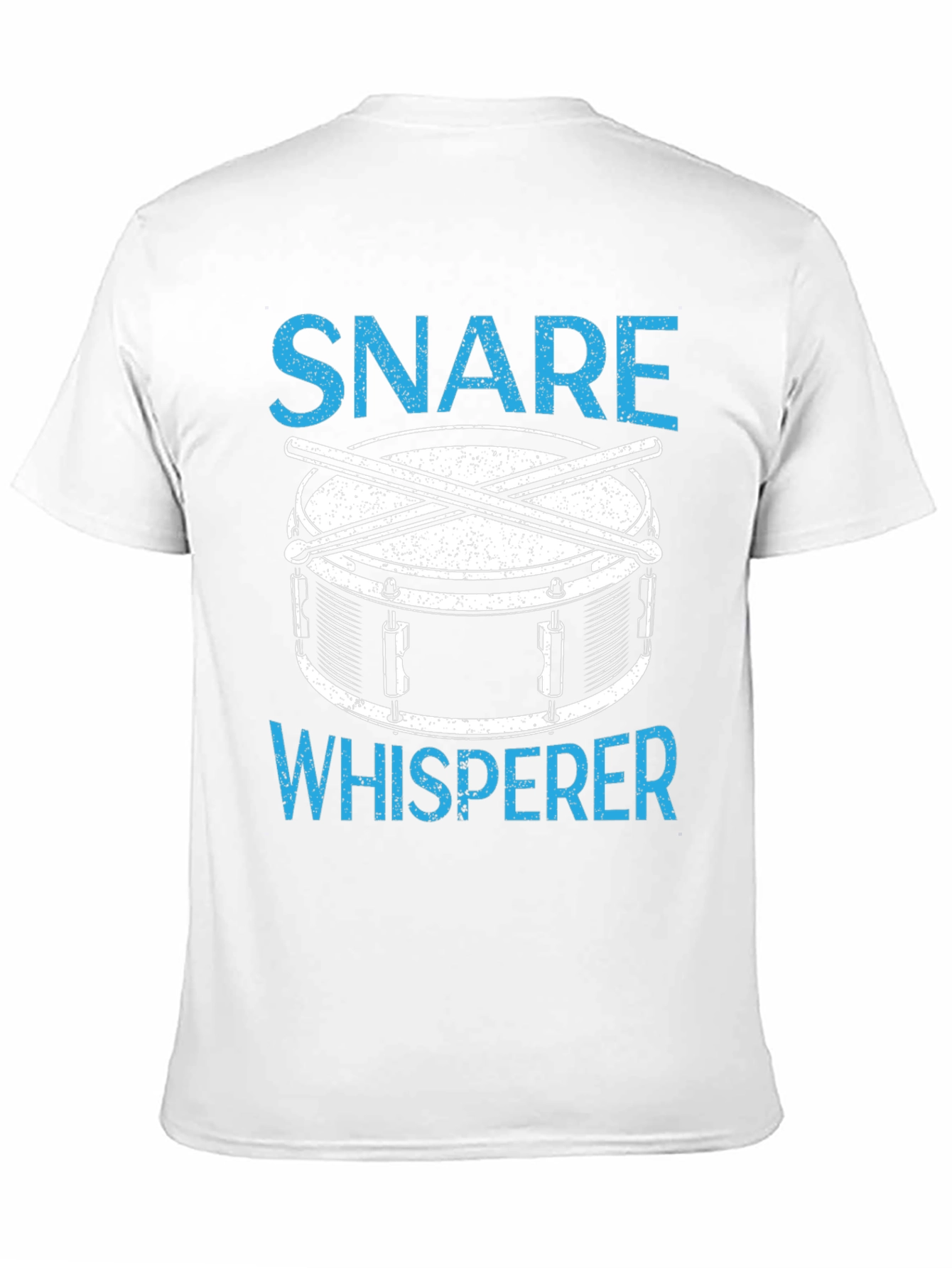 Snare Whisperer Drummer T-Shirt - Music Lover Tee