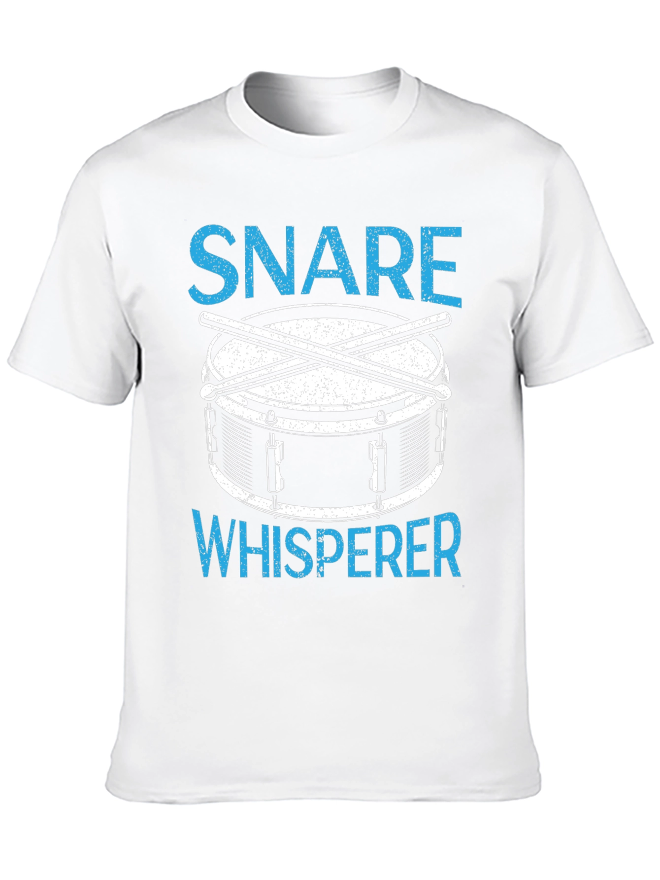 Snare Whisperer Drummer T-Shirt - Music Lover Tee