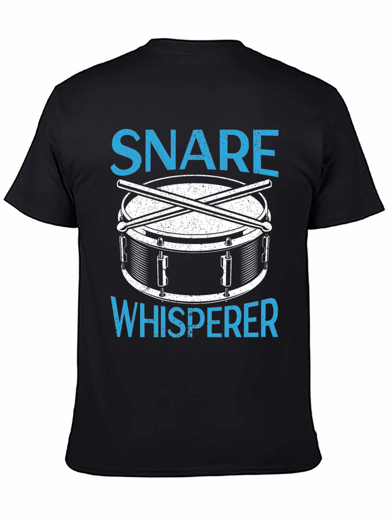 Snare Whisperer Drummer T-Shirt - Music Lover Tee