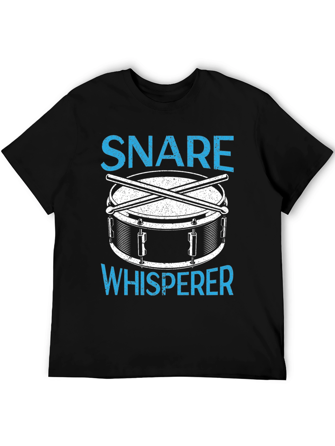 Snare Whisperer Drummer T-Shirt - Music Lover Tee