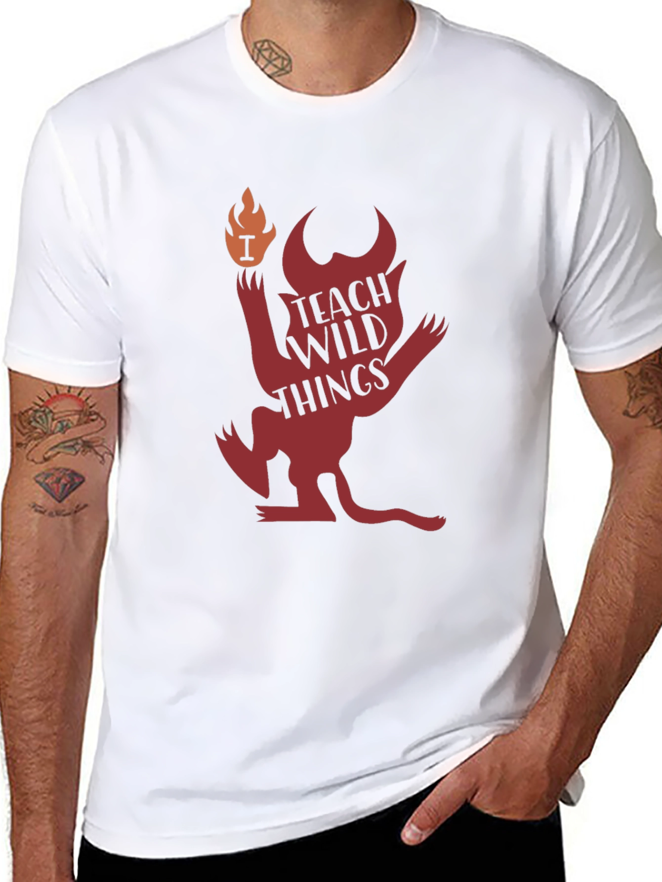 I Teach Wild Things Graphic T-Shirt
