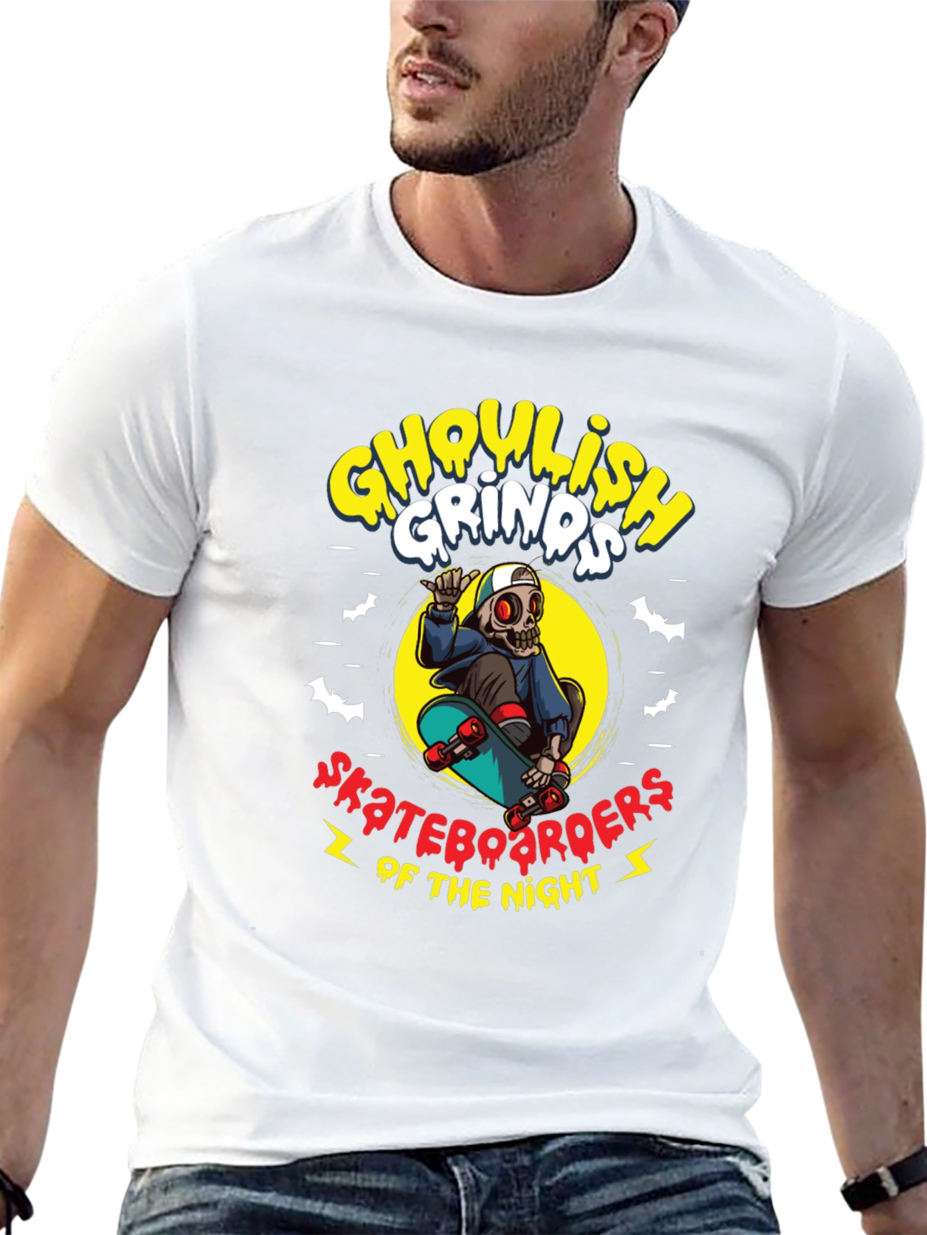 Ghoul Skate T-Shirt - Skateboards of the Night