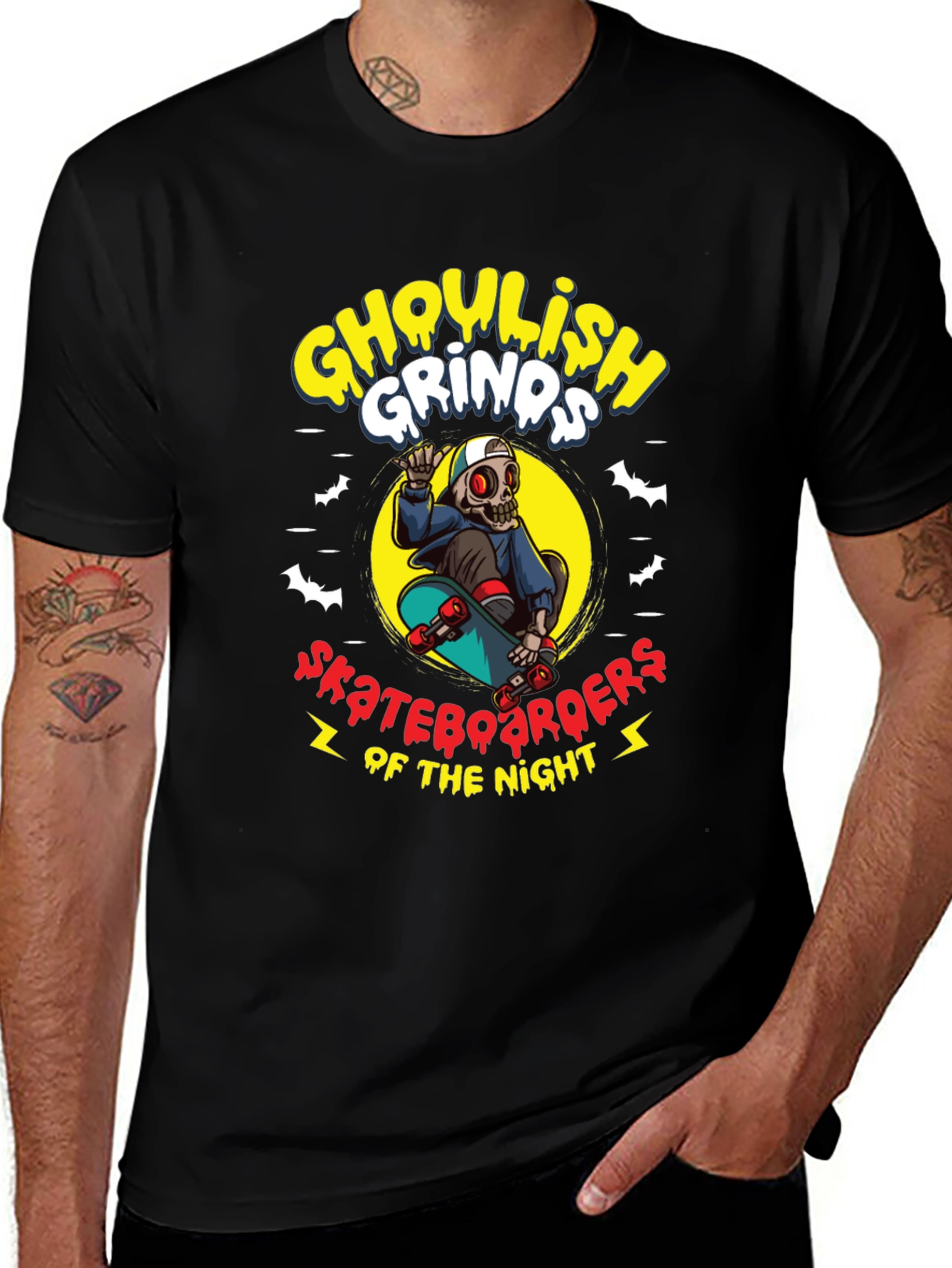 Ghoul Skate T-Shirt - Skateboards of the Night