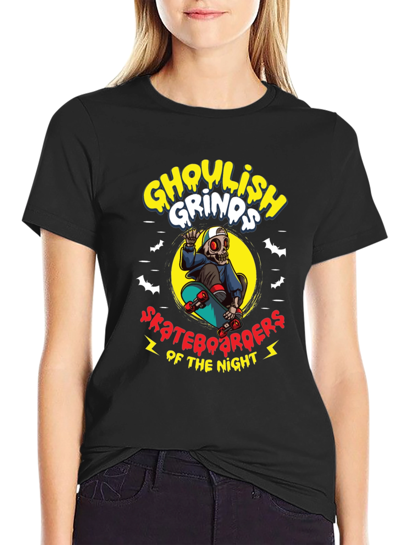 Ghoul Skate T-Shirt - Skateboards of the Night