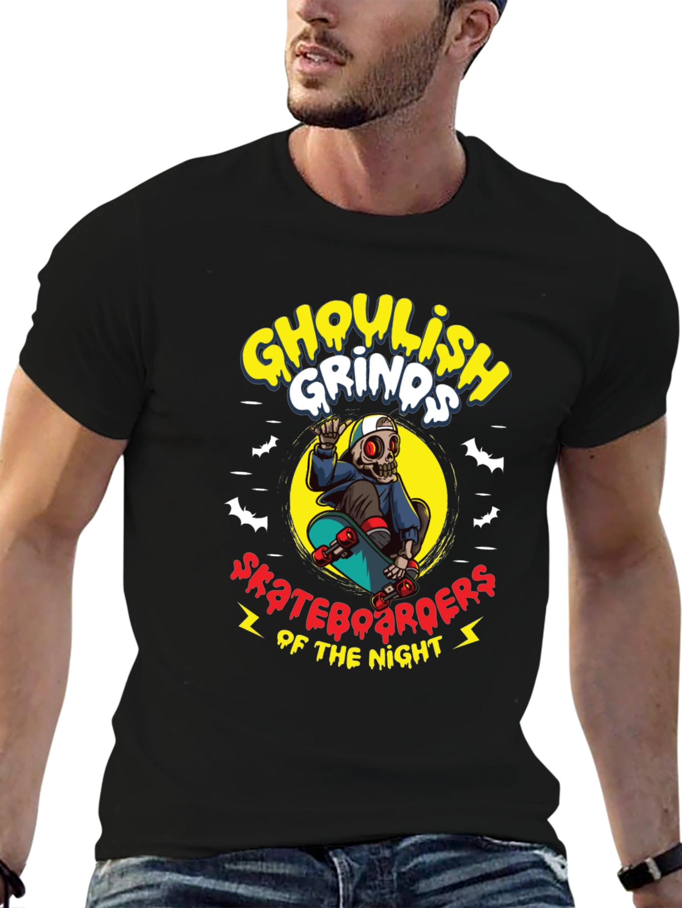Ghoul Skate T-Shirt - Skateboards of the Night