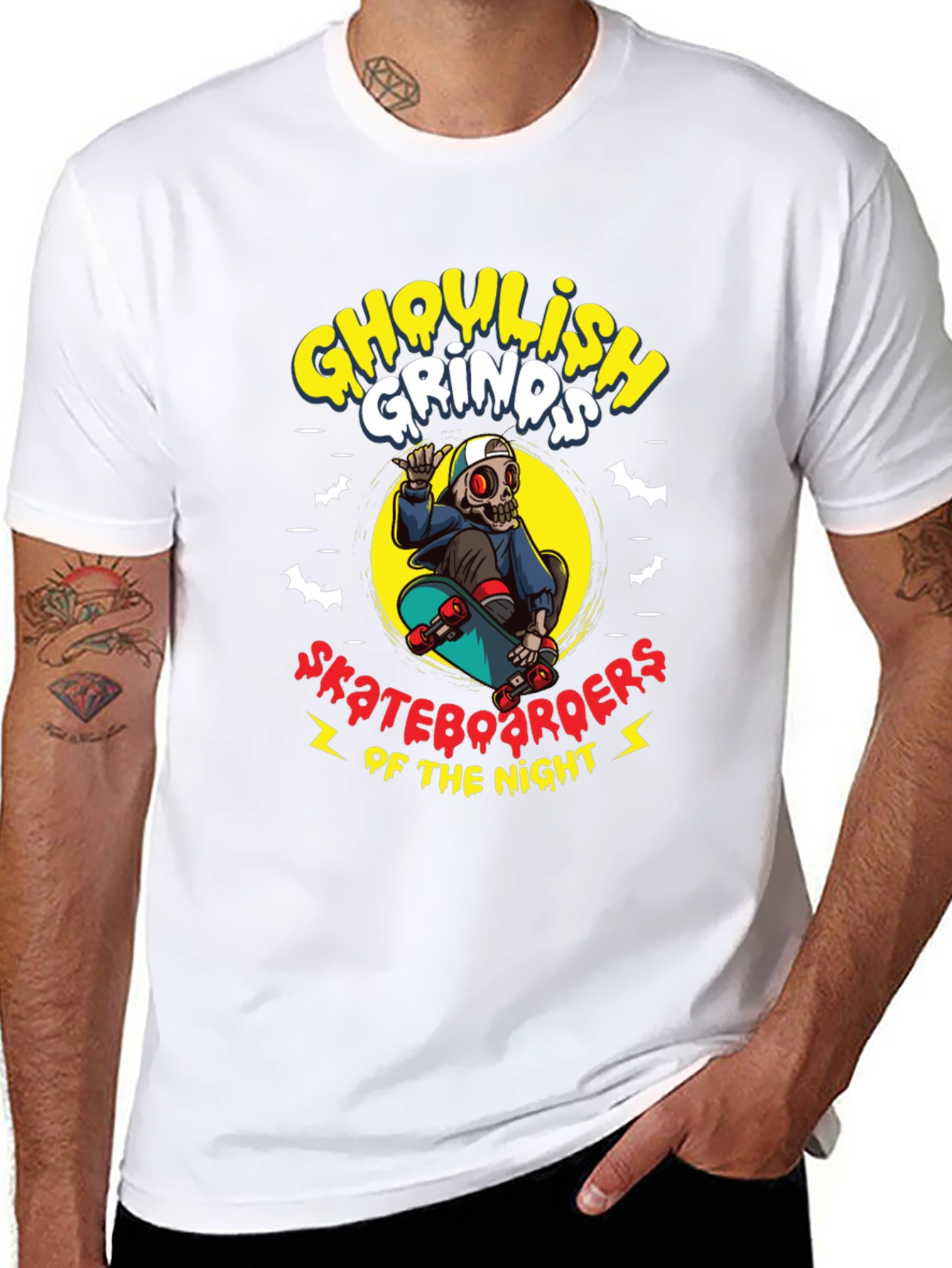 Ghoul Skate T-Shirt - Skateboards of the Night