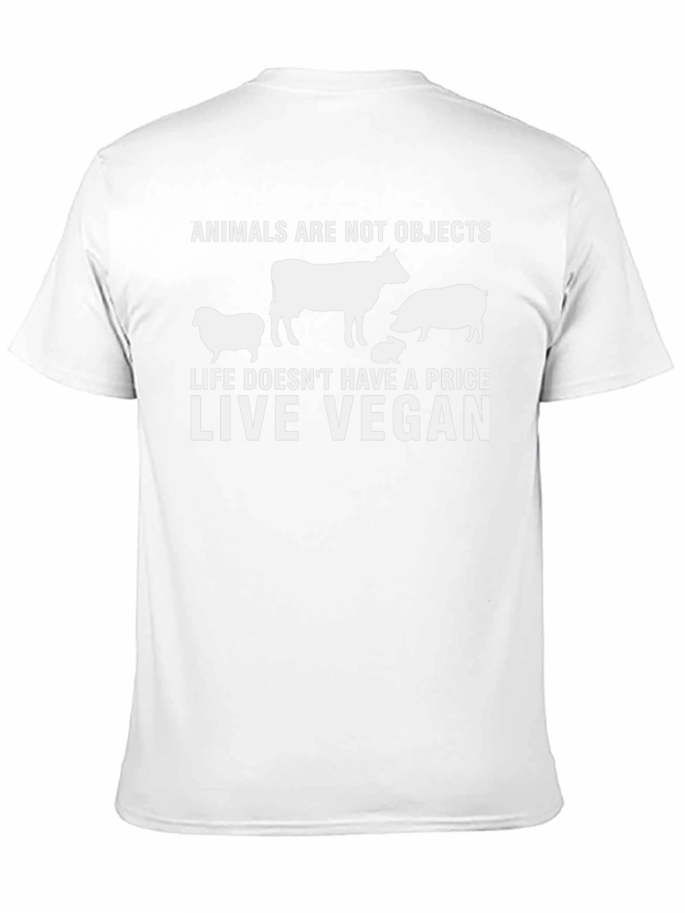 Animals Not Objects Vegan T-Shirt