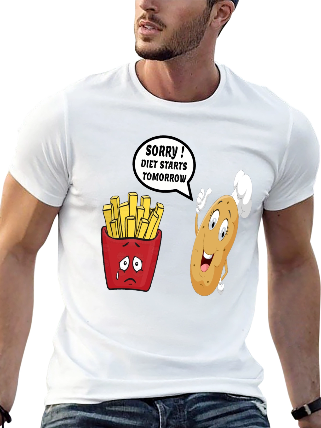Diet Starts Tomorrow Funny T-Shirt
