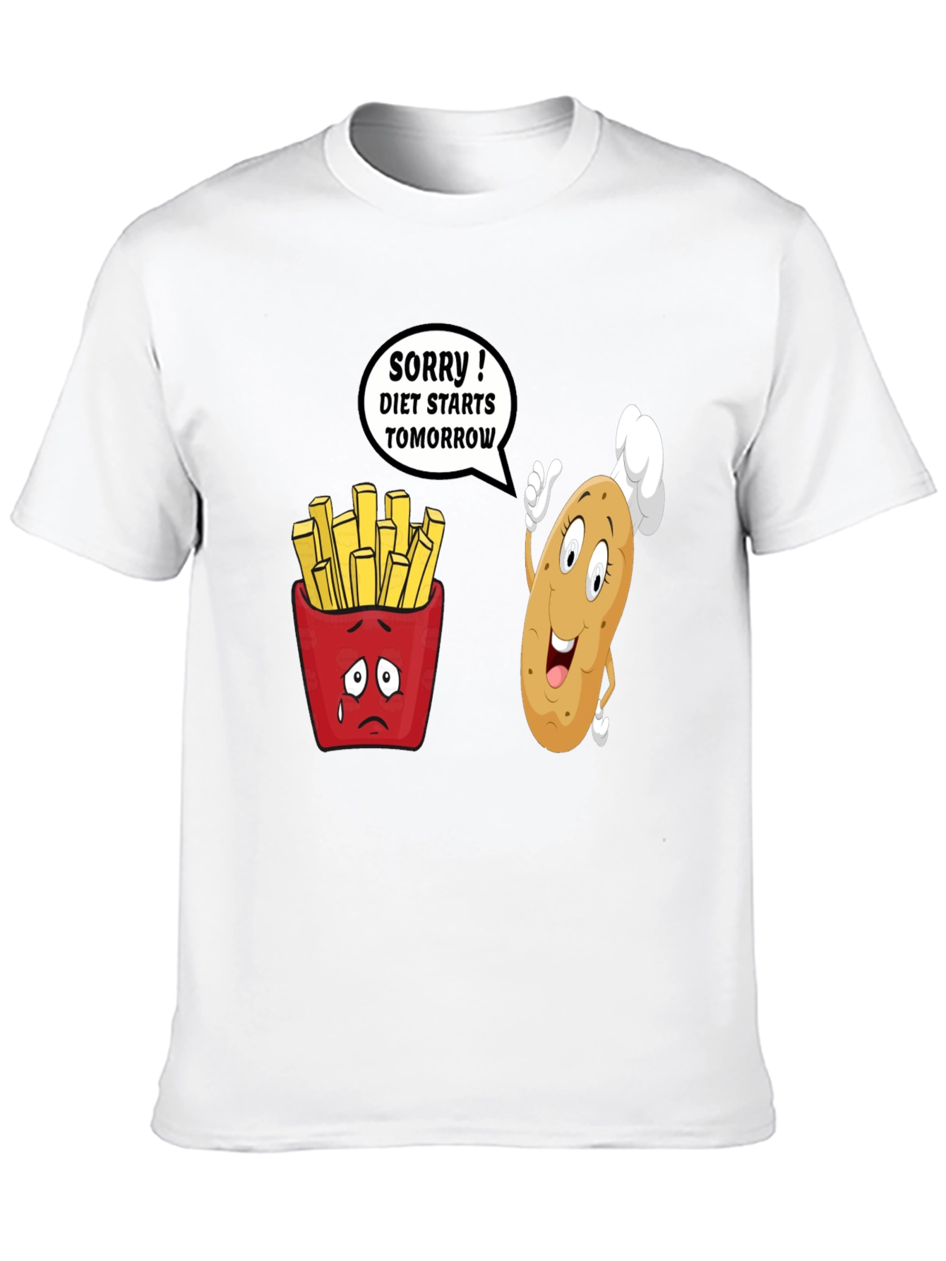 Diet Starts Tomorrow Funny T-Shirt