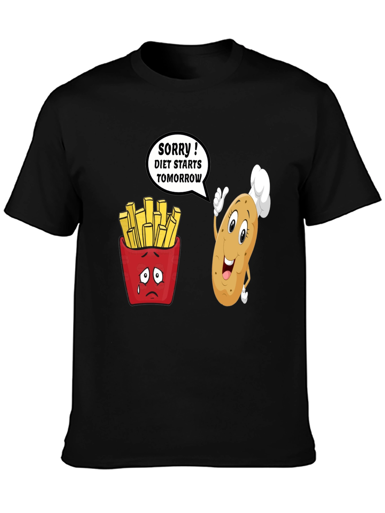 Diet Starts Tomorrow Funny T-Shirt