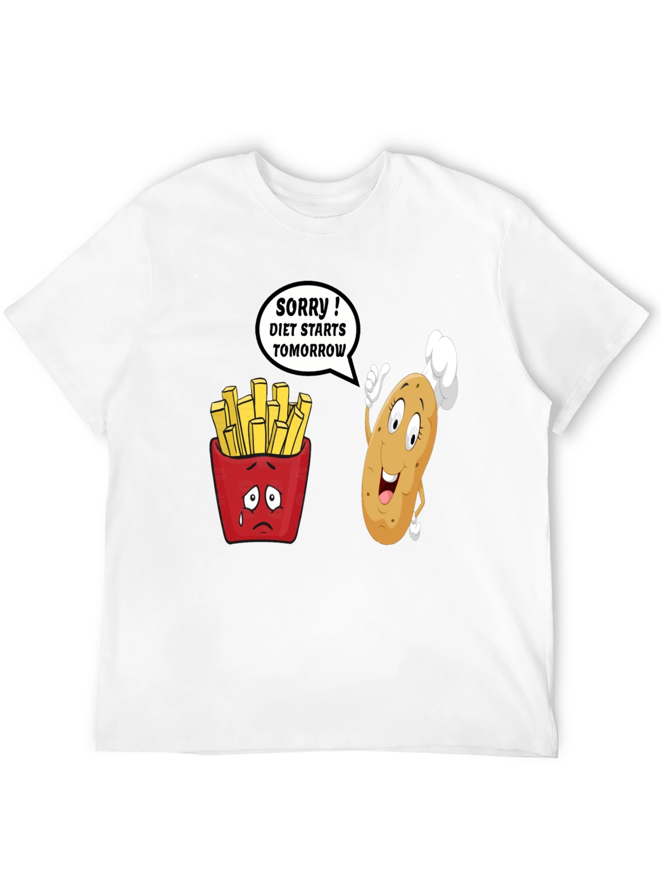 Diet Starts Tomorrow Funny T-Shirt