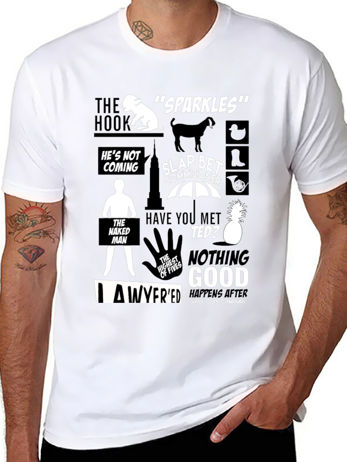How I Met Your Mother T-Shirt - HIMYM Design