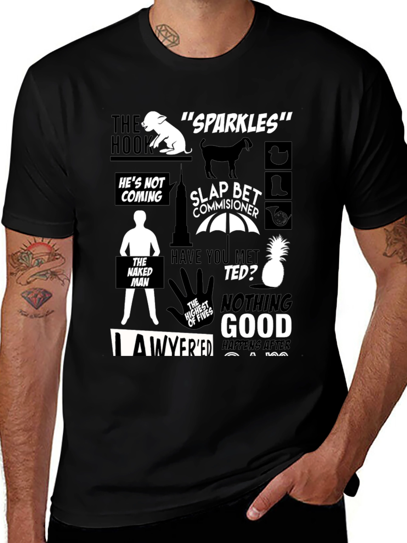 How I Met Your Mother T-Shirt - HIMYM Design