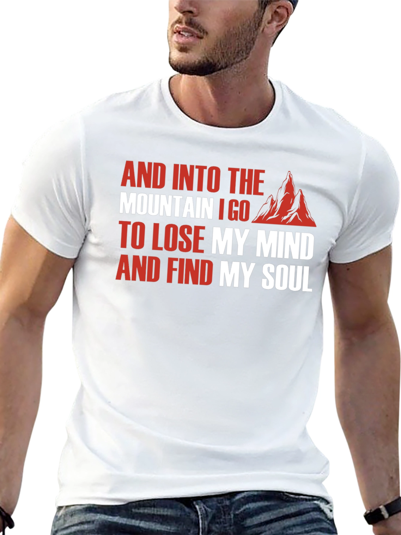 Mountain Soul Black T-Shirt - Nature Lover Tee