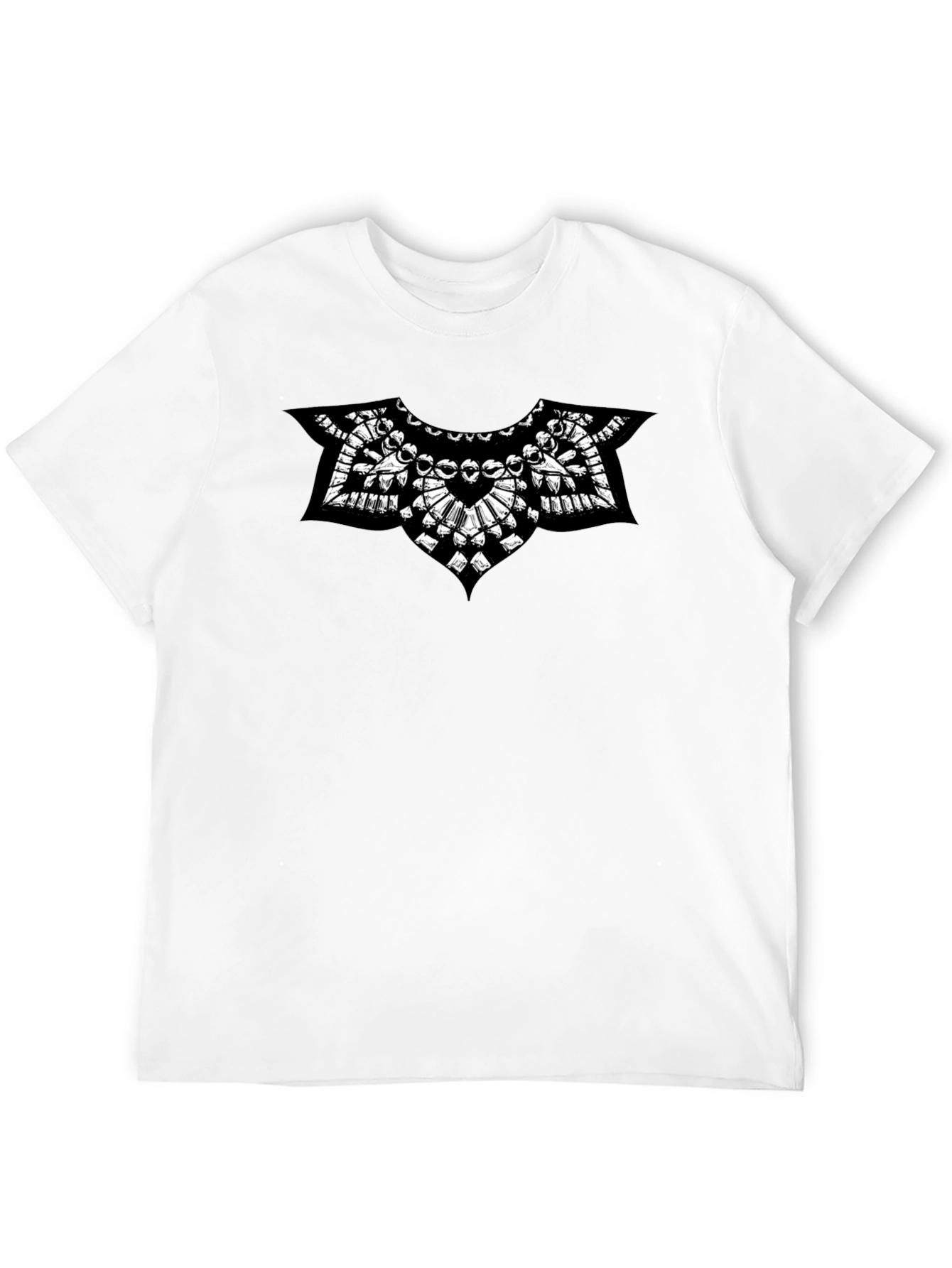 Edgy Graphic Tee - Black