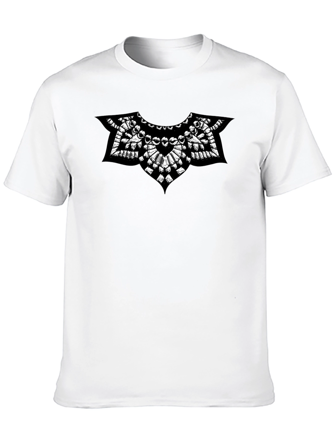 Edgy Graphic Tee - Black