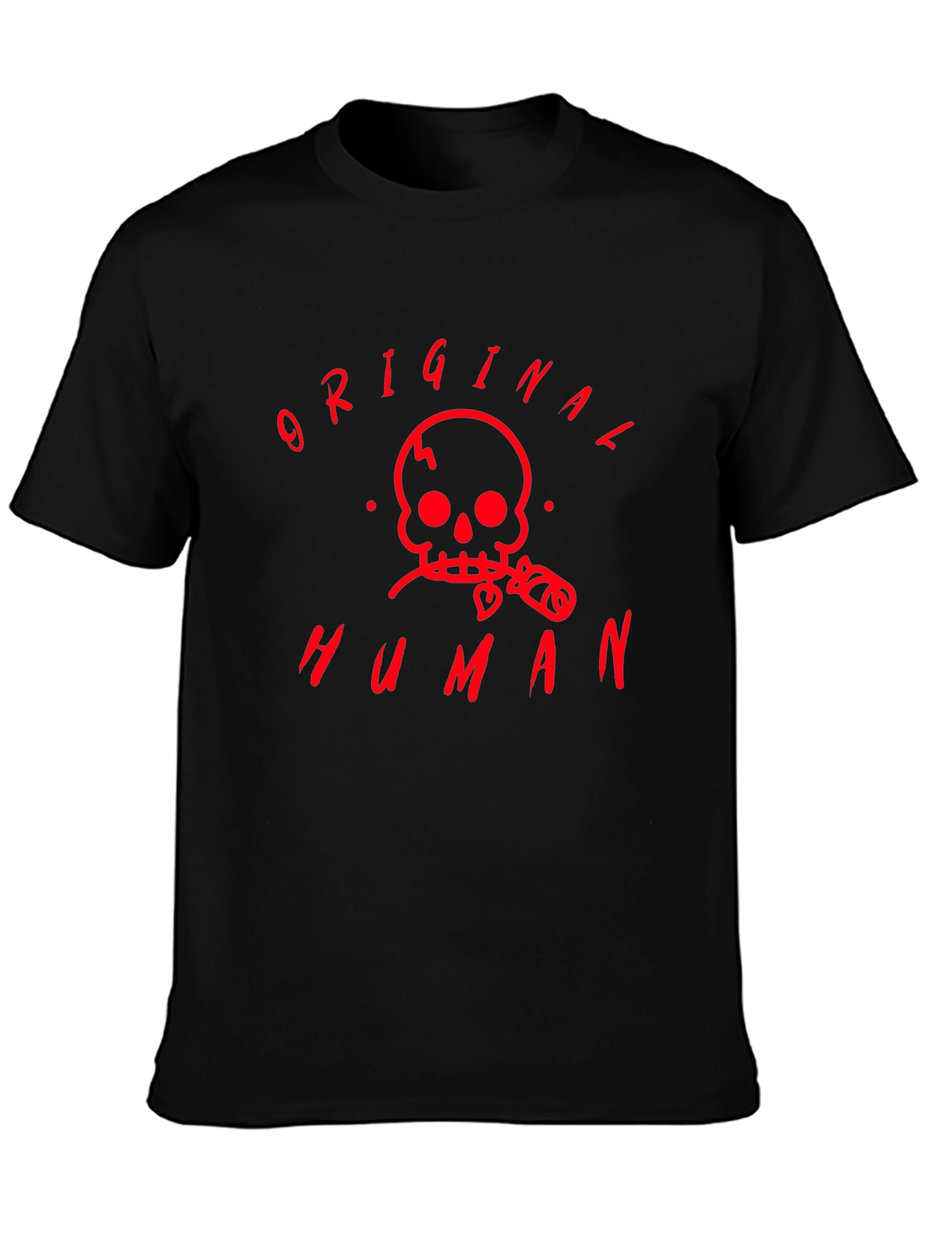 Original Human Skull Graphic Tee