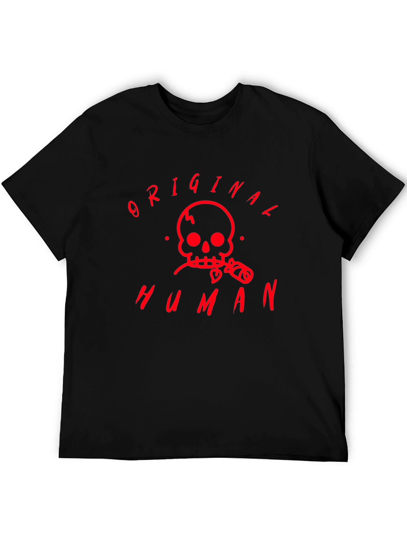 Original Human Skull Graphic Tee