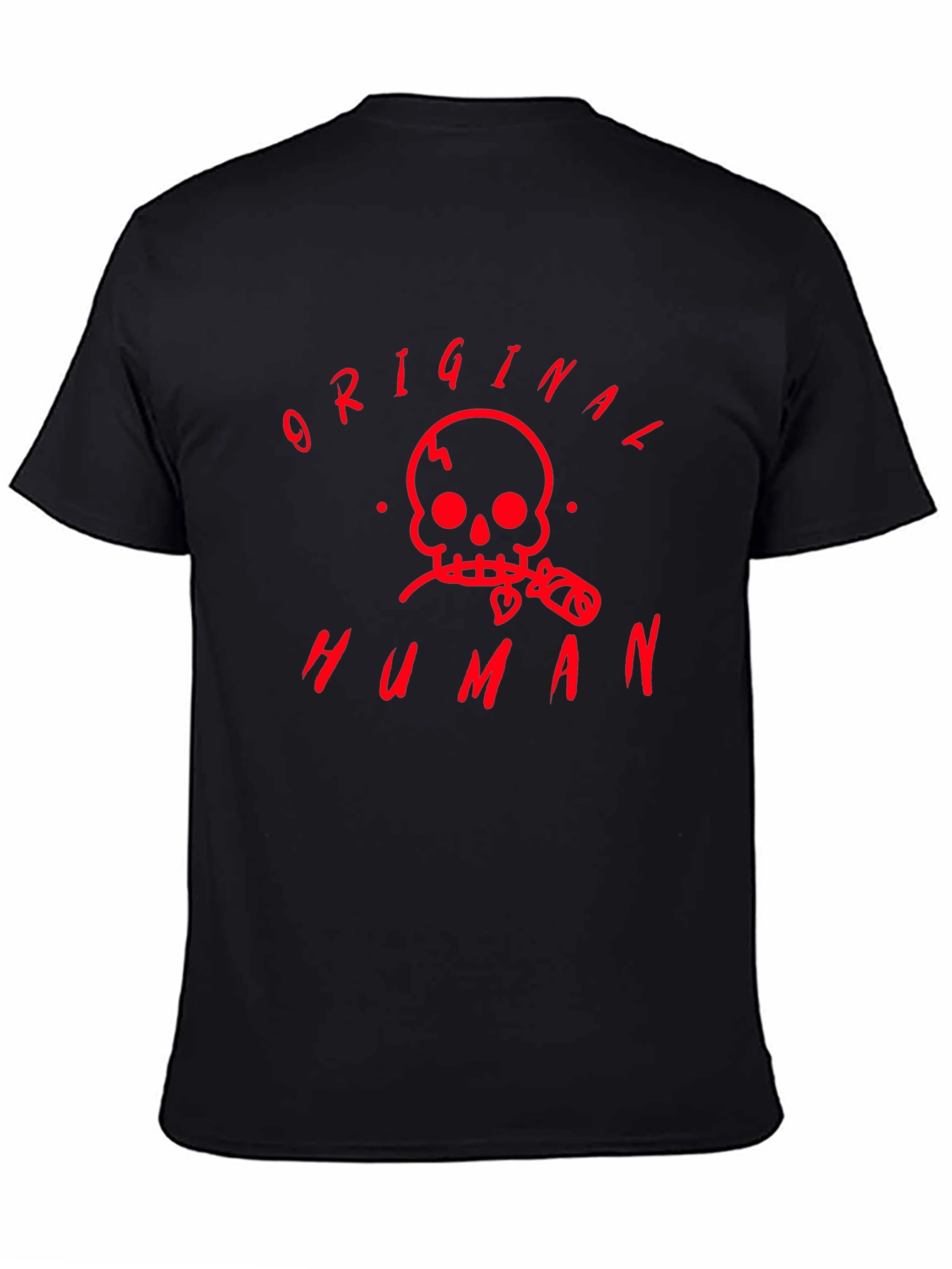 Original Human Skull Graphic Tee