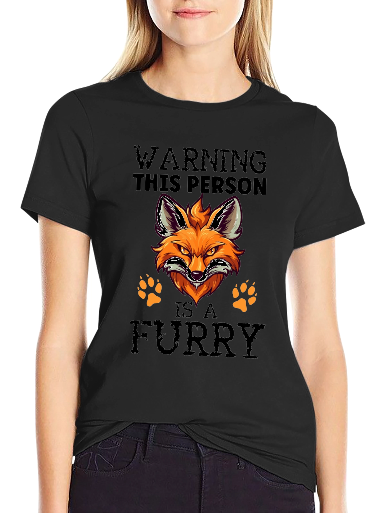 Warning This Person Is A Furry T-Shirt