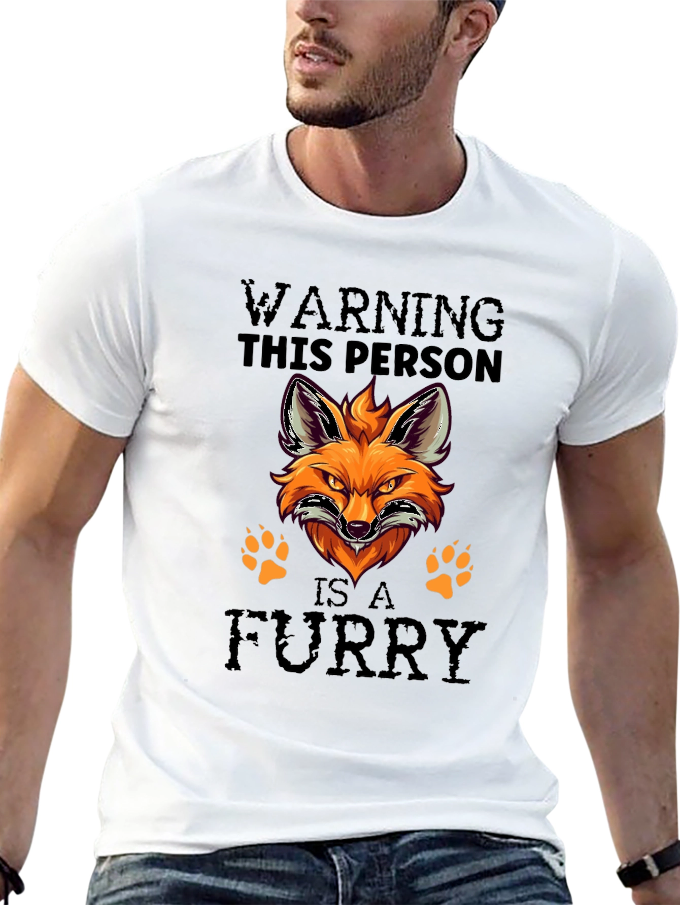 Warning This Person Is A Furry T-Shirt