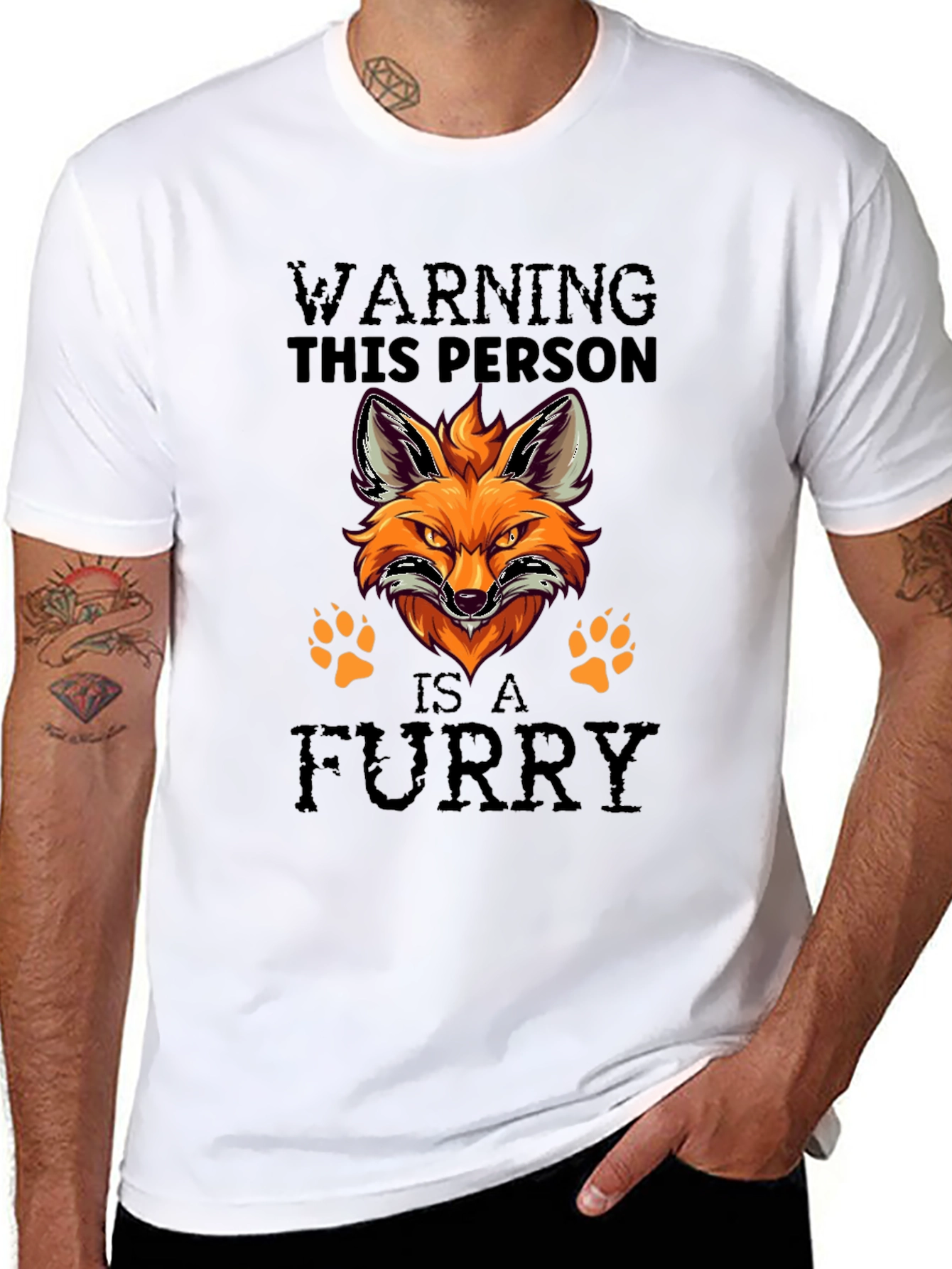 Warning This Person Is A Furry T-Shirt