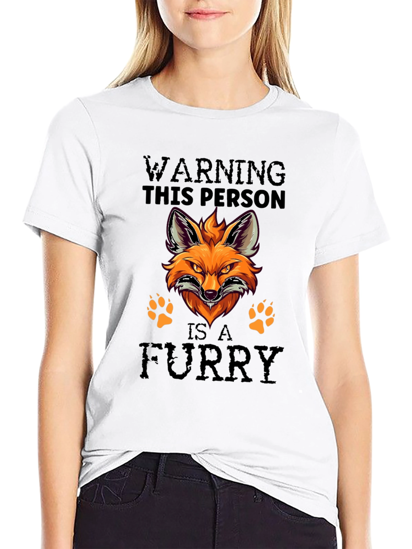 Warning This Person Is A Furry T-Shirt