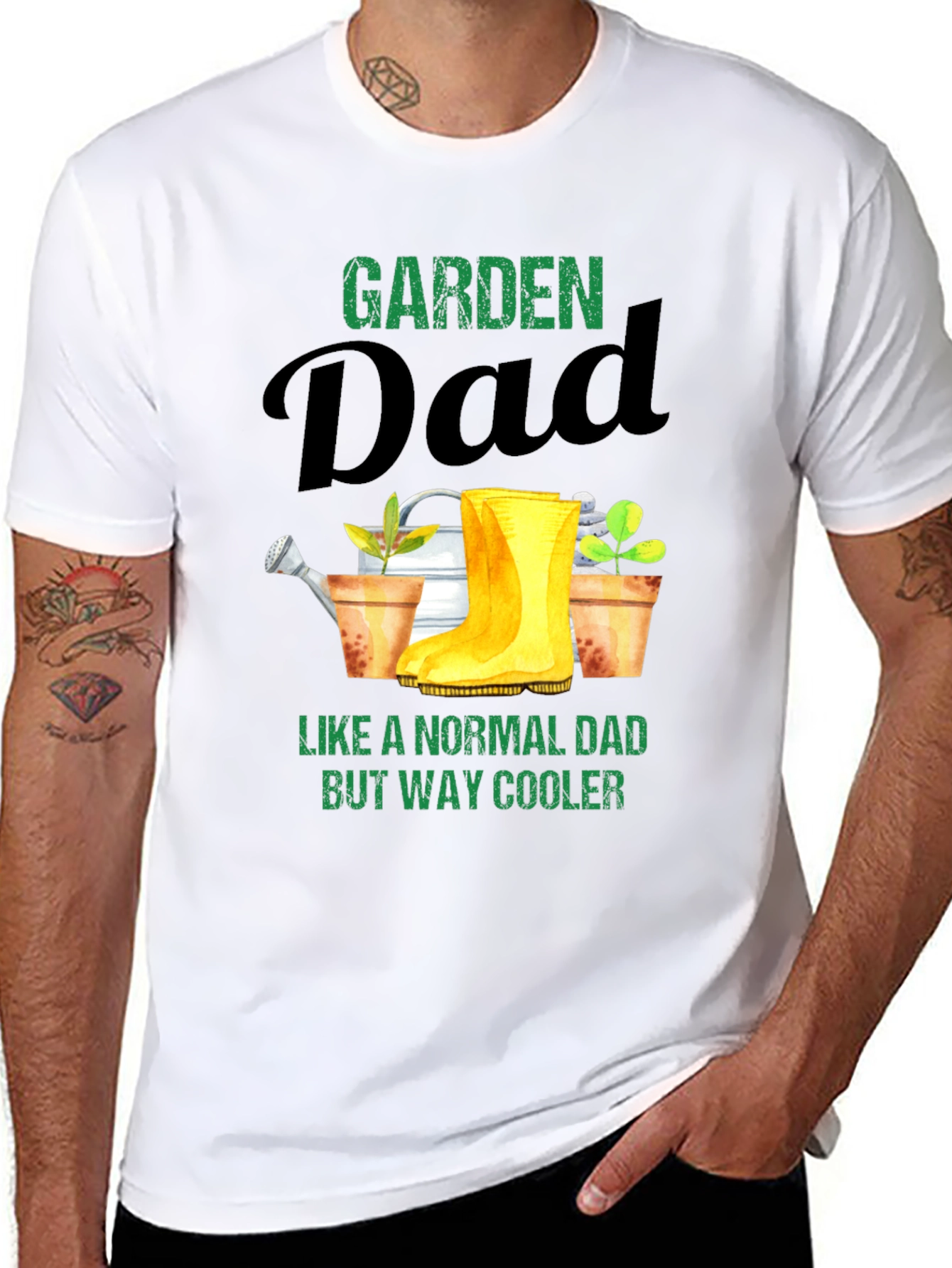 Garden Dad T-Shirt - Cool Gardener Gift