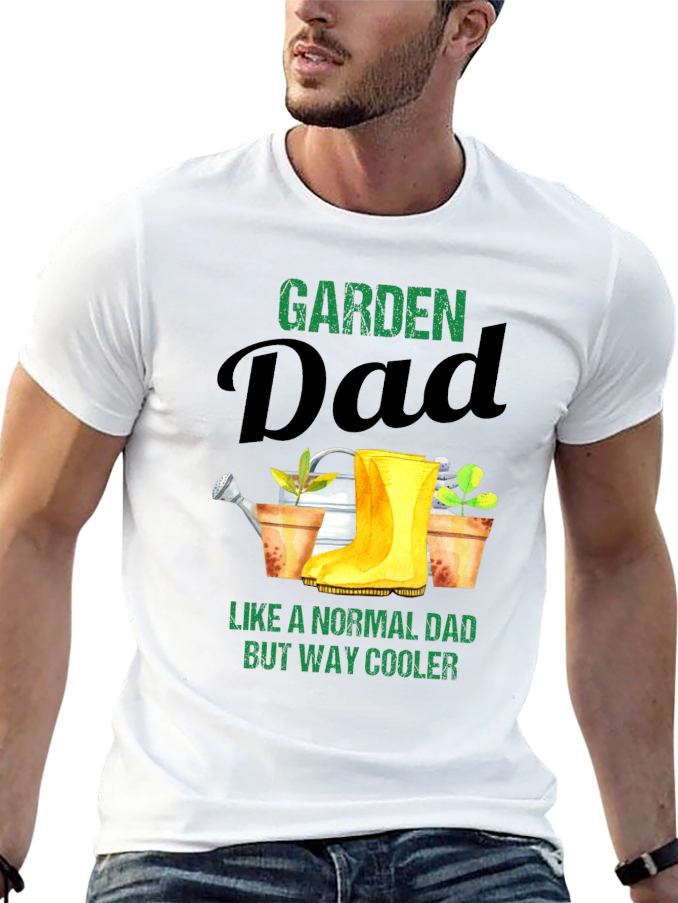Garden Dad T-Shirt - Cool Gardener Gift