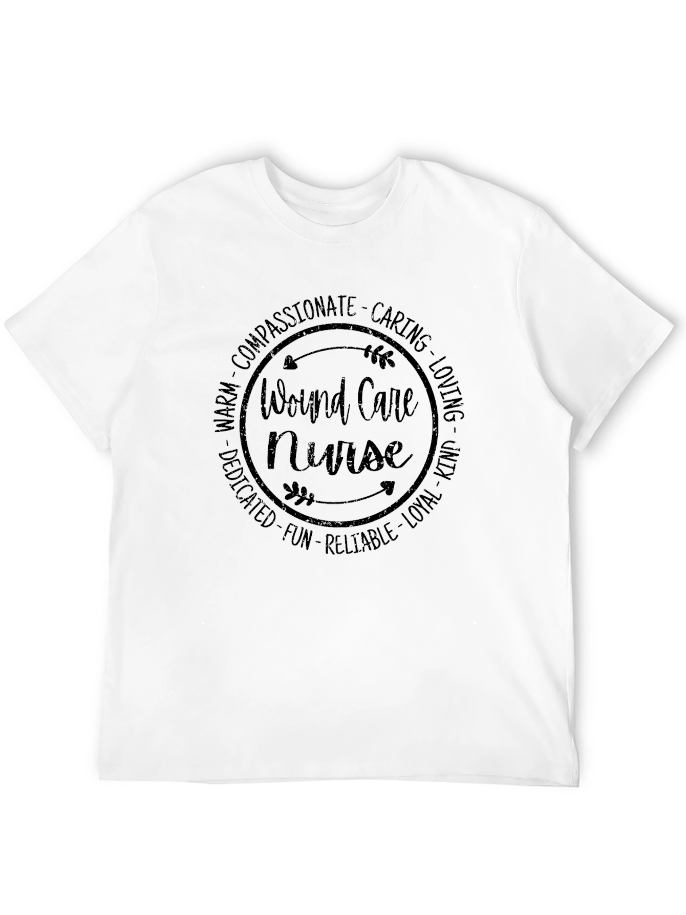 Wound Care Nurse T-Shirt: Compassionate & Caring