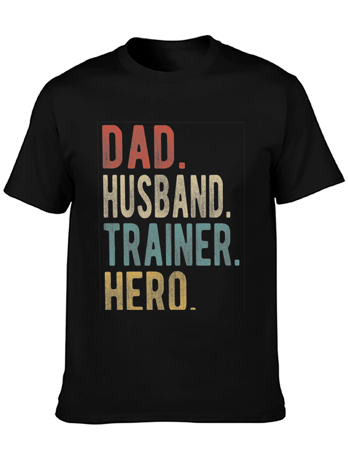 Dad Husband Trainer Hero Graphic Tee