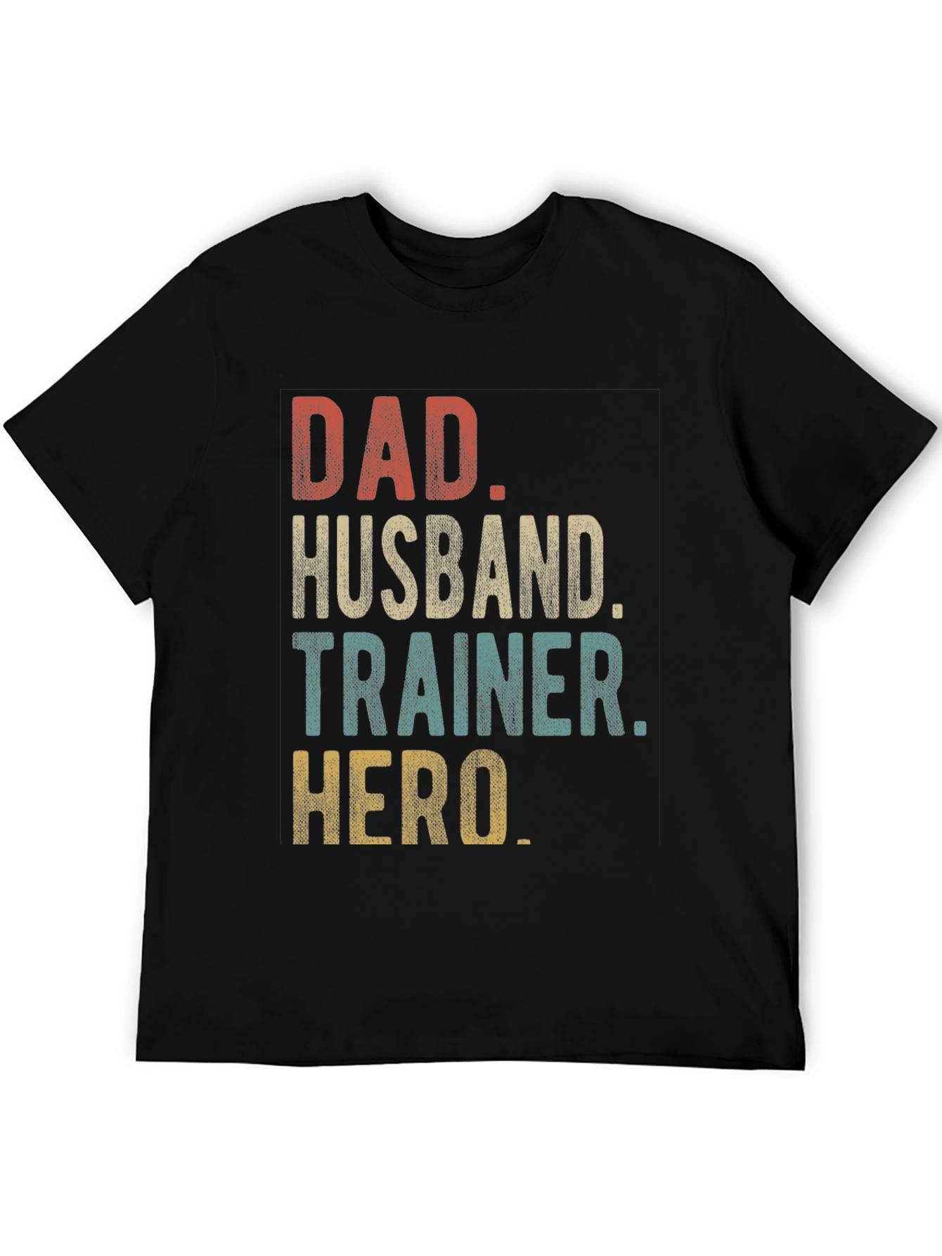 Dad Husband Trainer Hero Graphic Tee