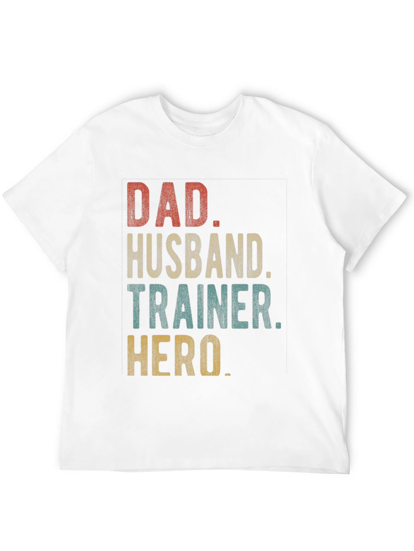 Dad Husband Trainer Hero Graphic Tee