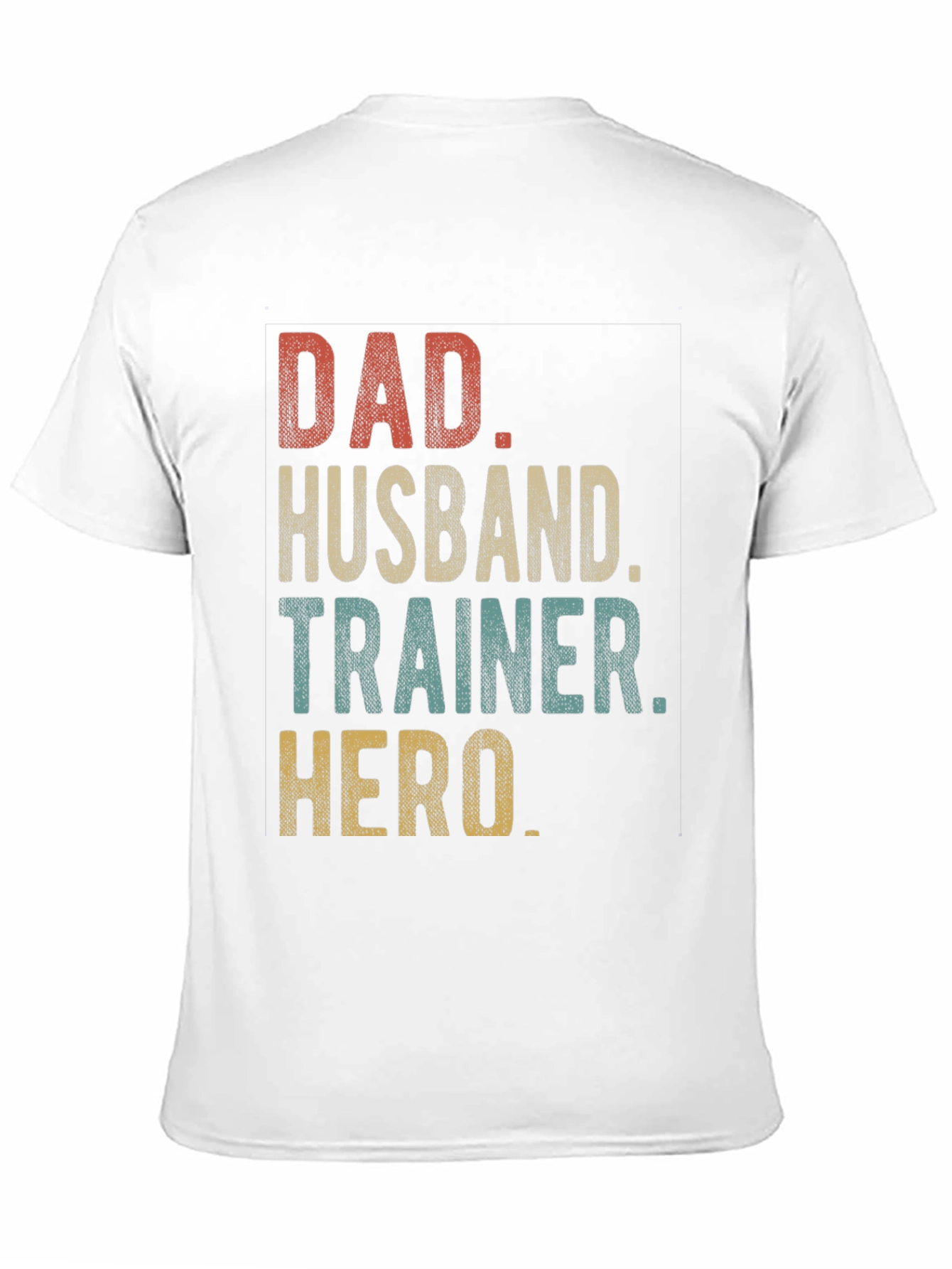 Dad Husband Trainer Hero Graphic Tee