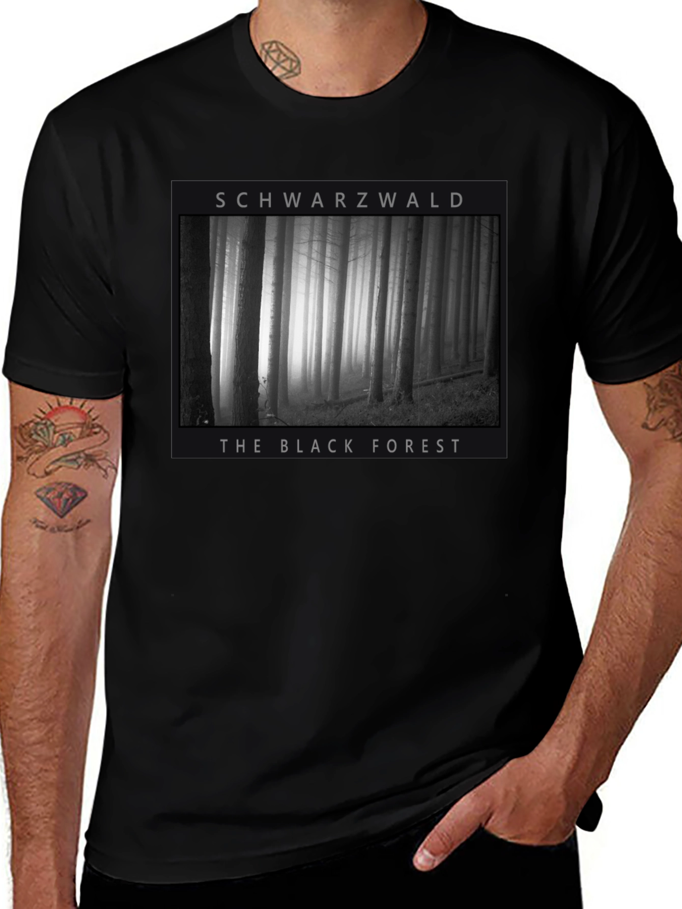 Schwarzwald Black Forest Graphic Tee