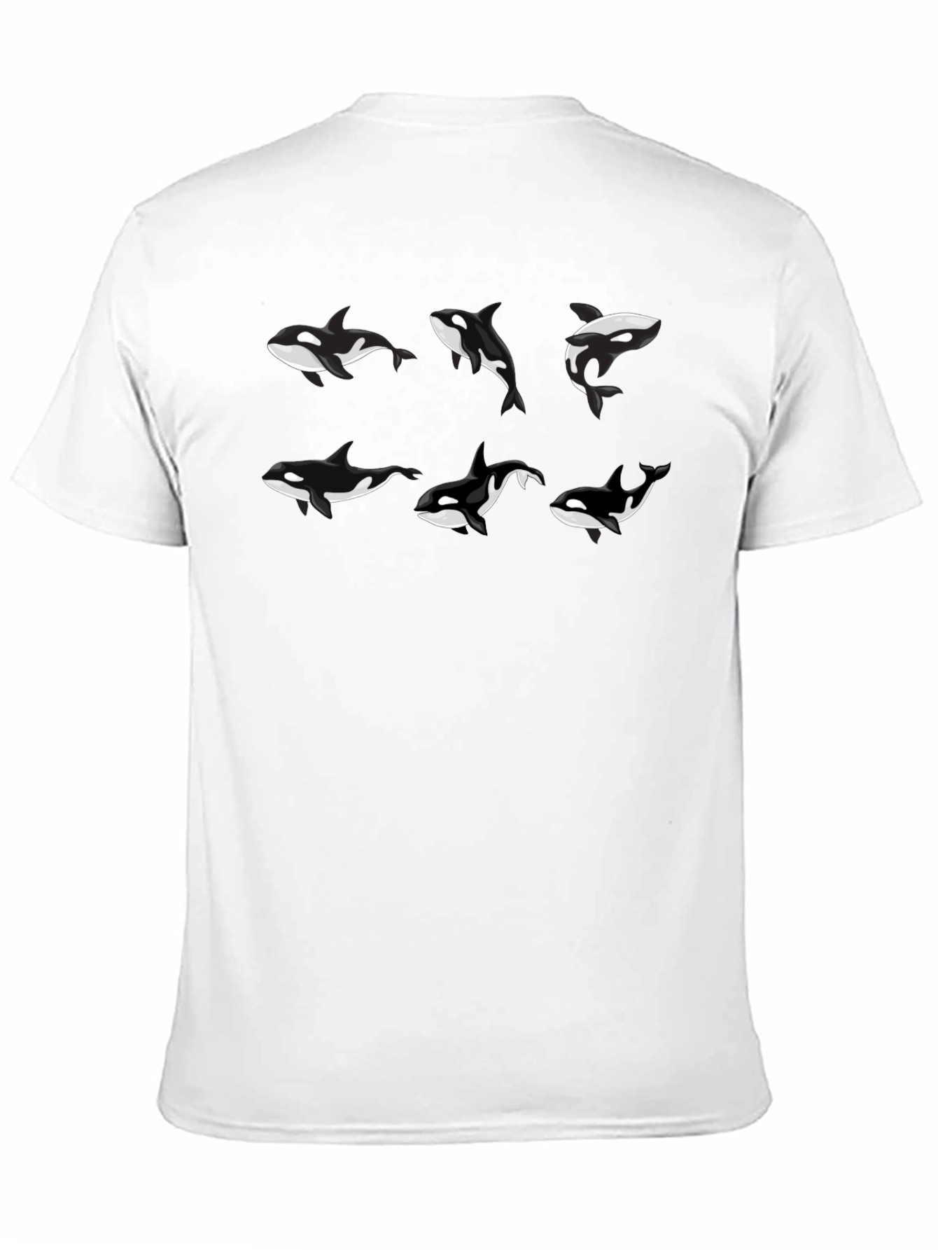 Orca Whale T-Shirt - Black Graphic Tee
