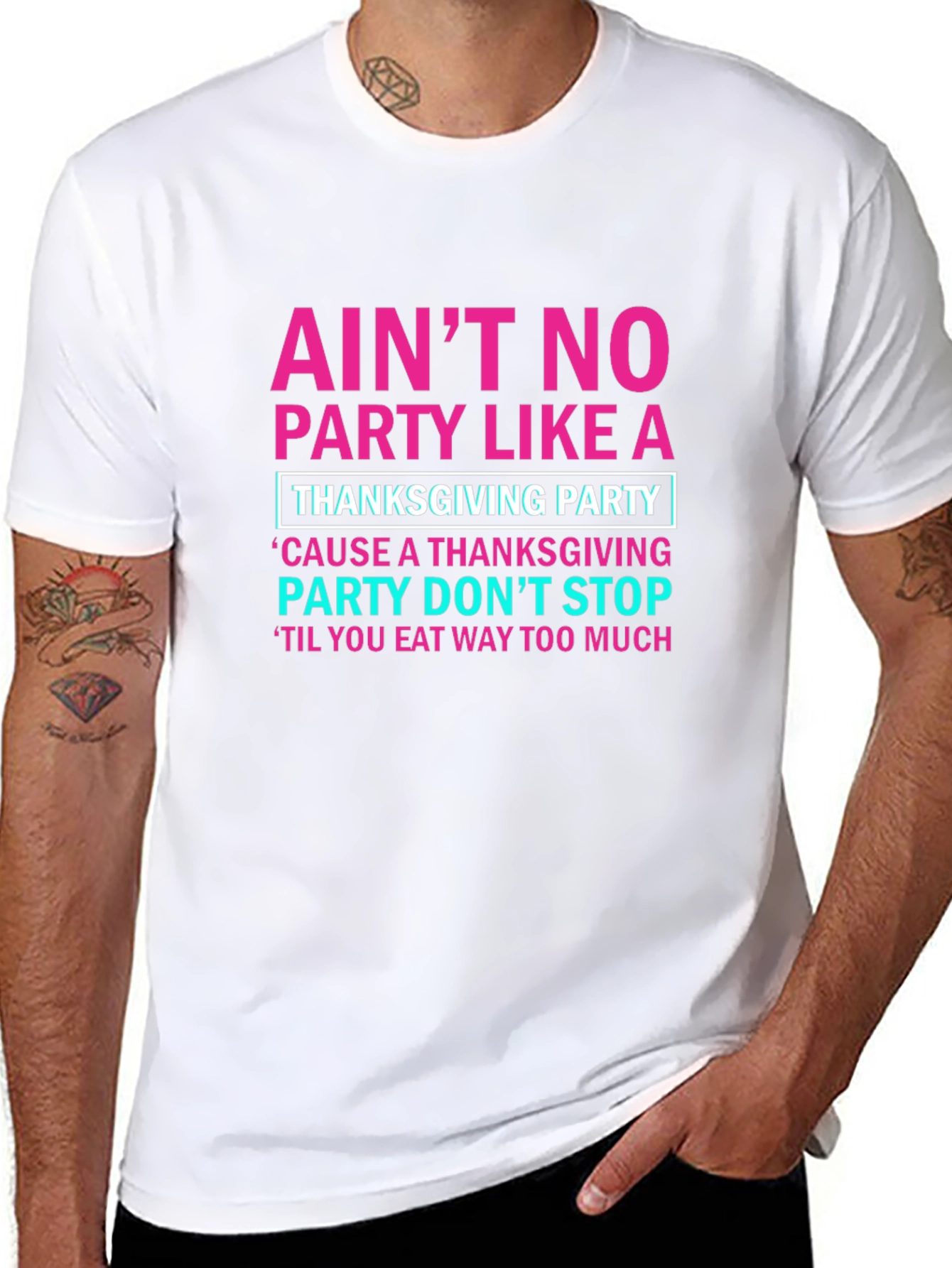 Thanksgiving Party T-Shirt: Aint No Party Like It!