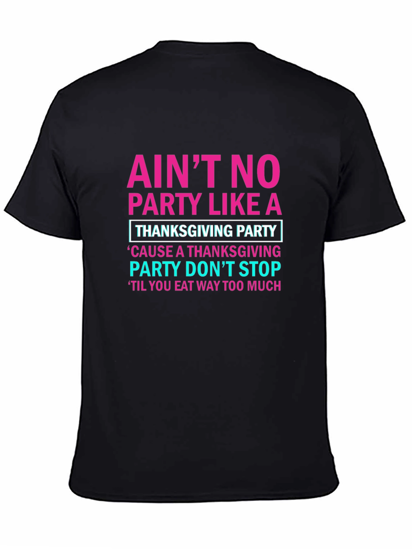 Thanksgiving Party T-Shirt: Aint No Party Like It!