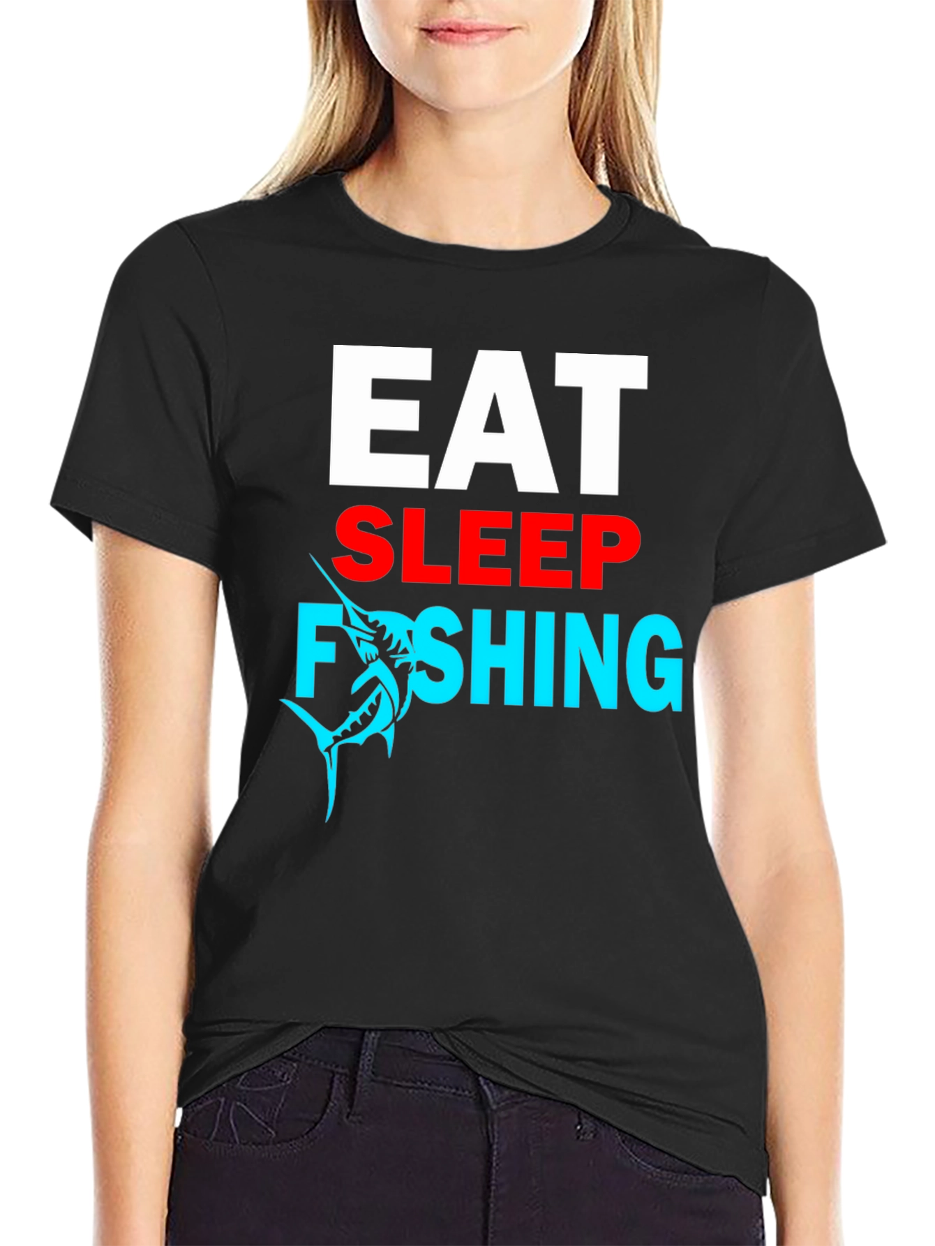 Eat Sleep Fishing T-Shirt - Angler Apparel