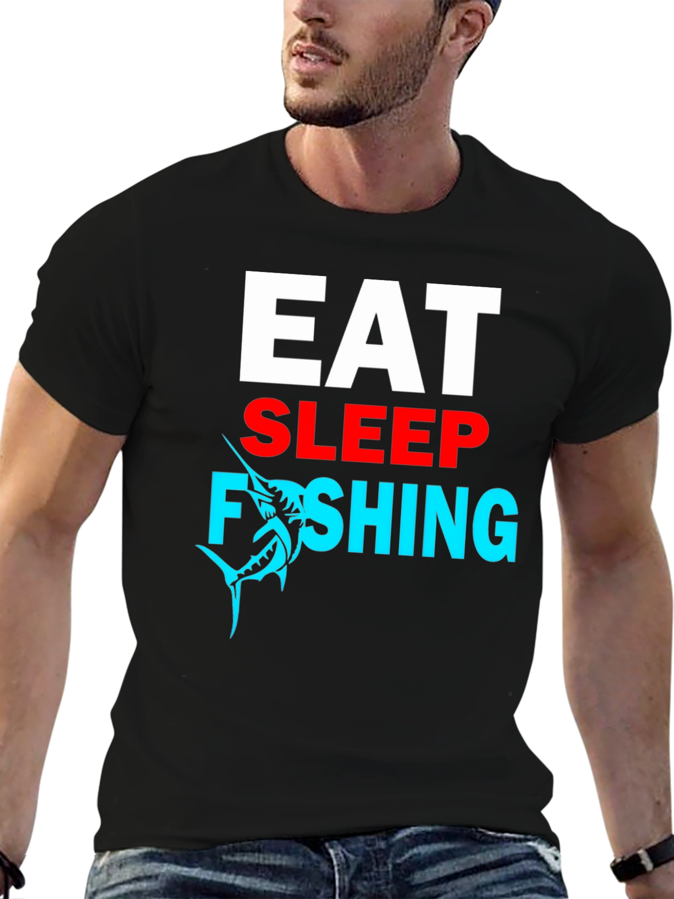 Eat Sleep Fishing T-Shirt - Angler Apparel