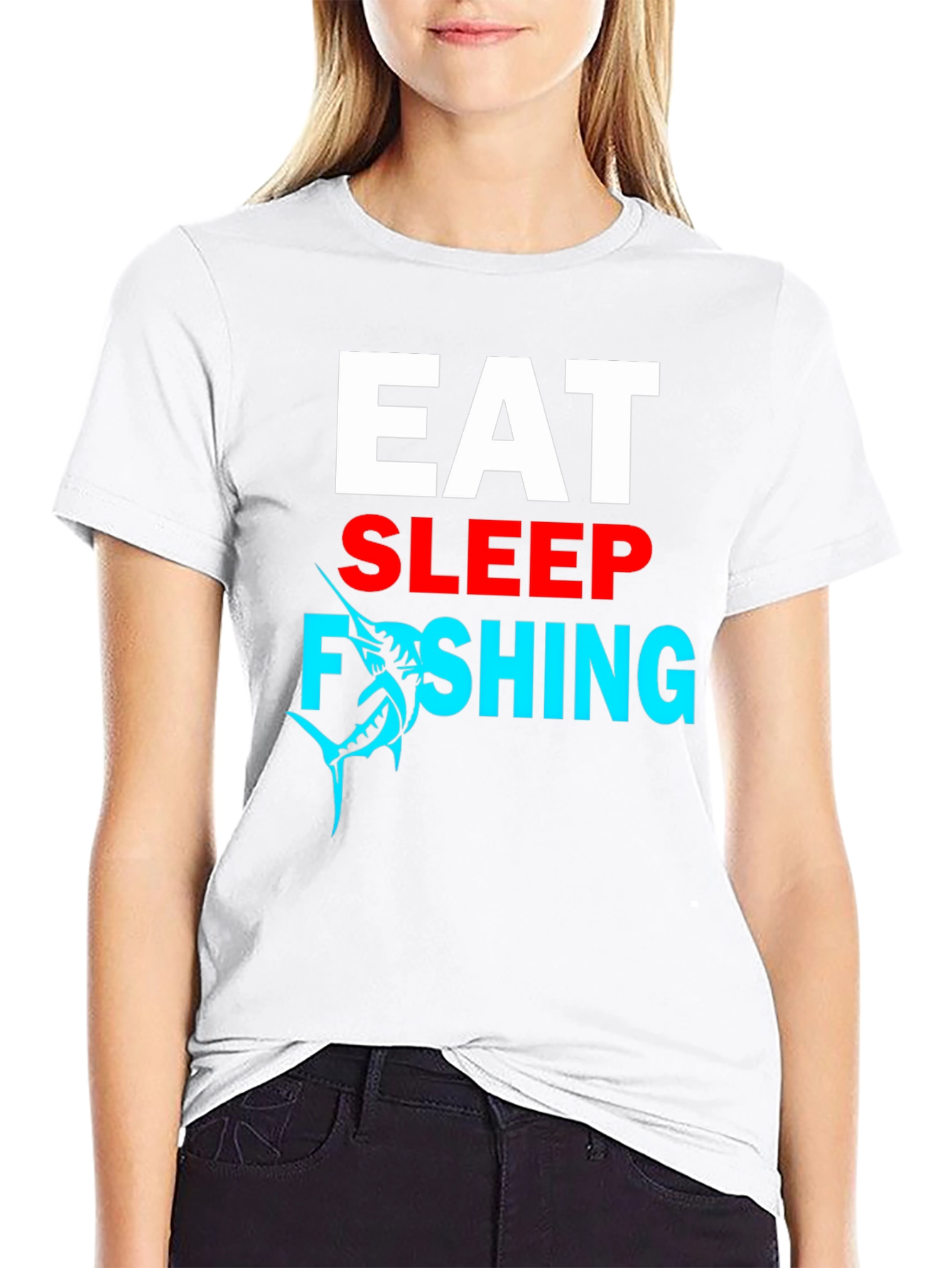 Eat Sleep Fishing T-Shirt - Angler Apparel