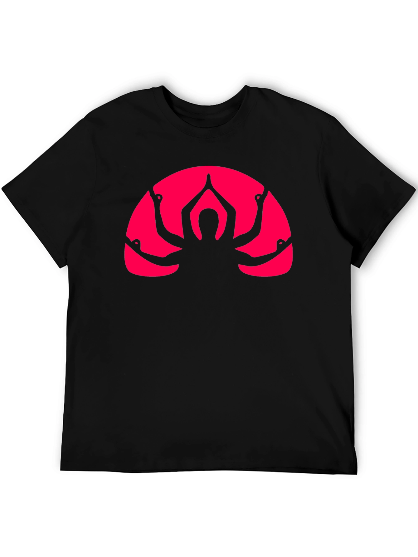 Yoga Silhouette Graphic T-Shirt