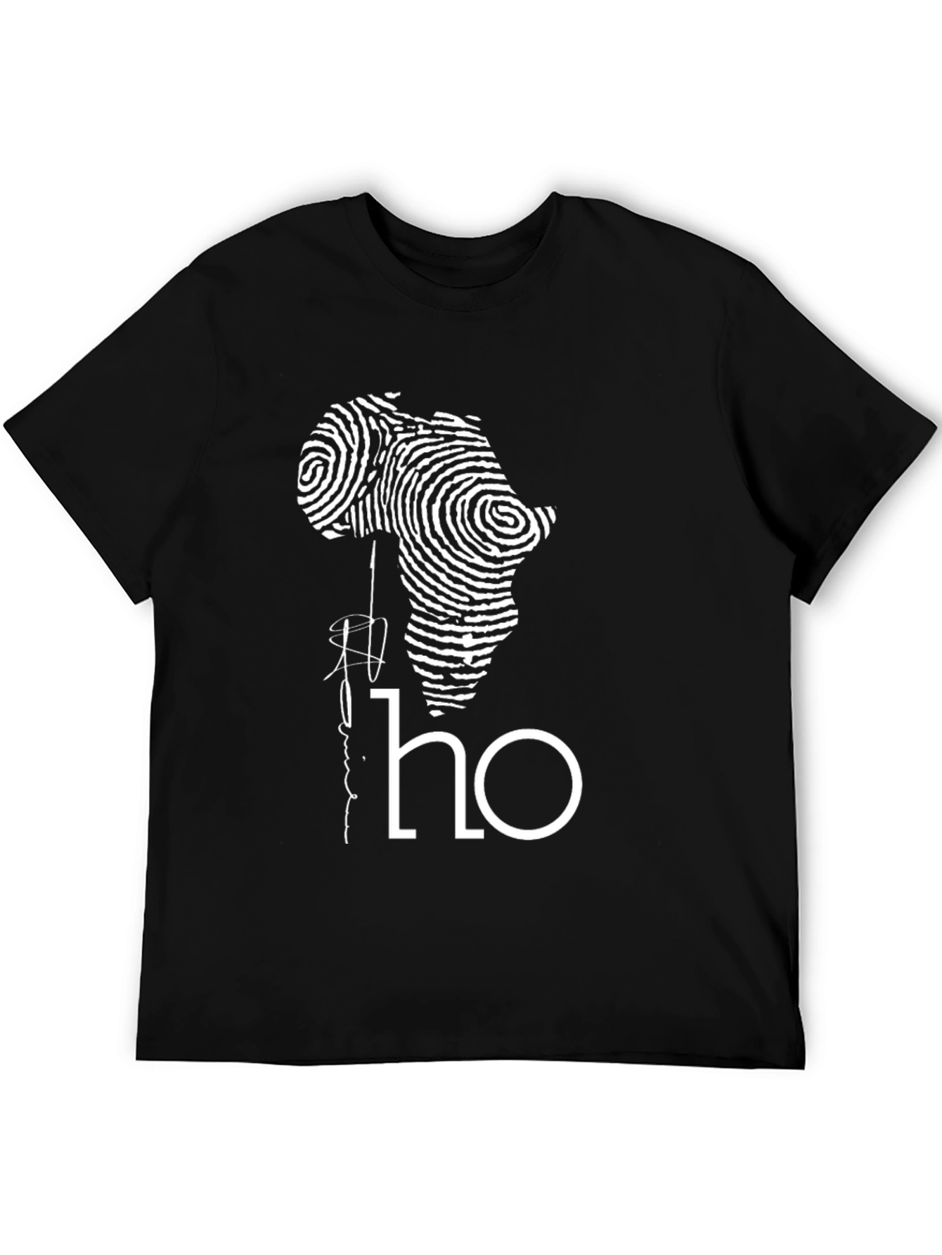 Africa Fingerprint T-Shirt - Unisex Graphic Tee