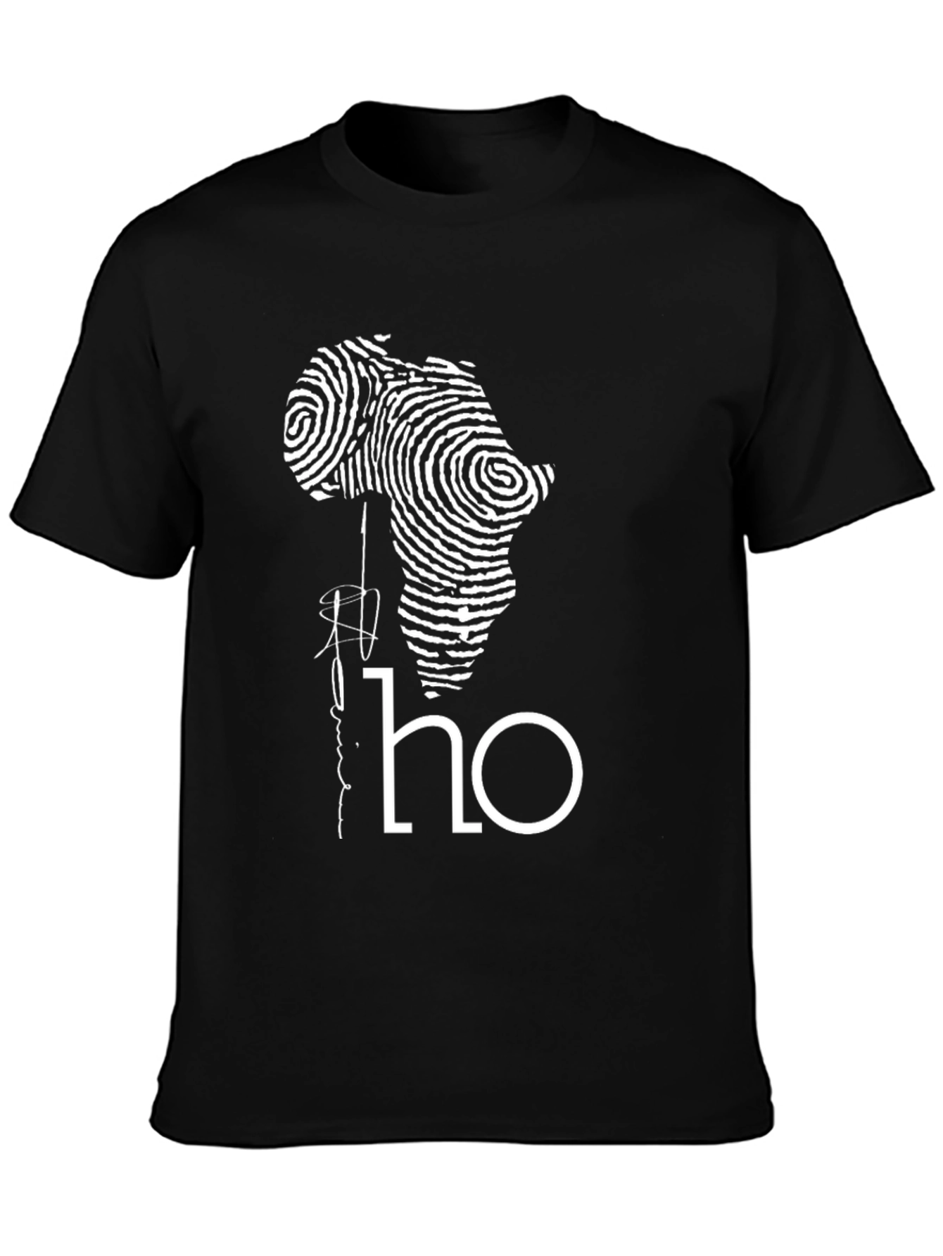 Africa Fingerprint T-Shirt - Unisex Graphic Tee