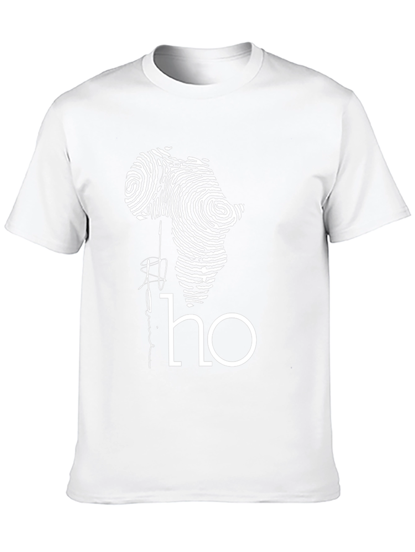 Africa Fingerprint T-Shirt - Unisex Graphic Tee
