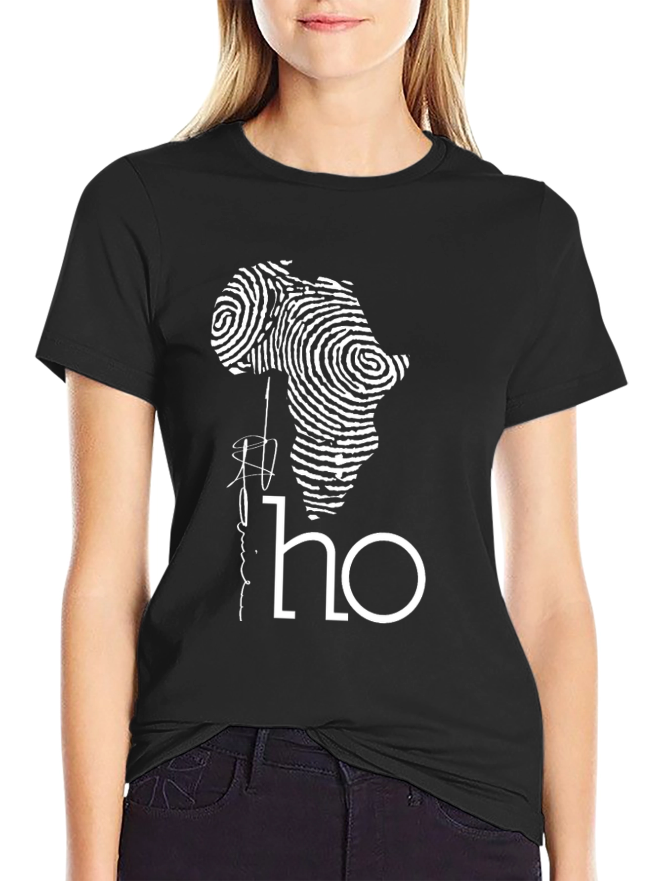 Africa Fingerprint T-Shirt - Unisex Graphic Tee