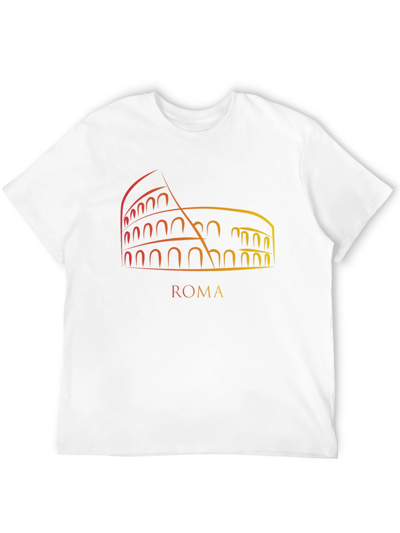 Roma Colosseum Graphic Tee - Mens Black T-Shirt